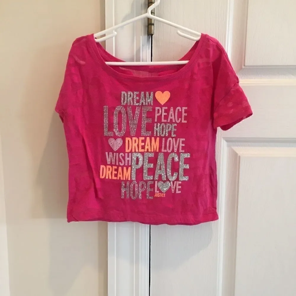 Justice Burnout Tee 💕3/$10